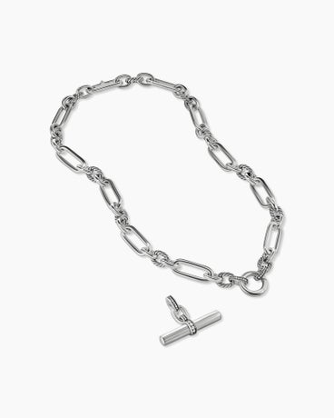 Lexington Chain Necklace with Diamonds, 9.8mm