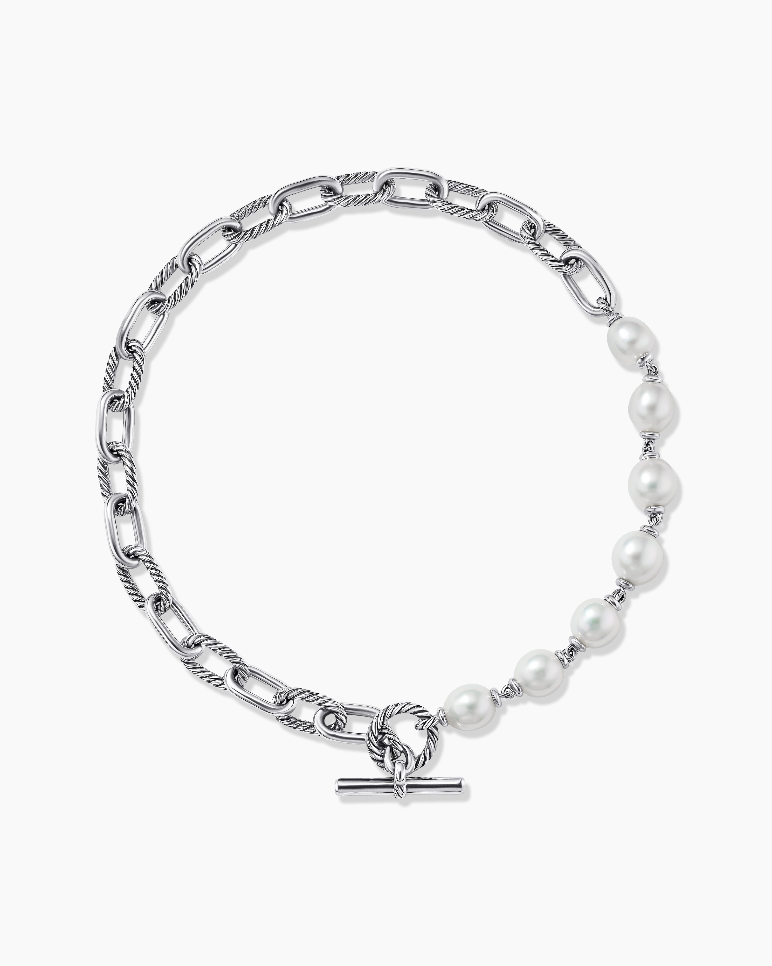 Tiffany Hardwear Pearl Lock Necklace
