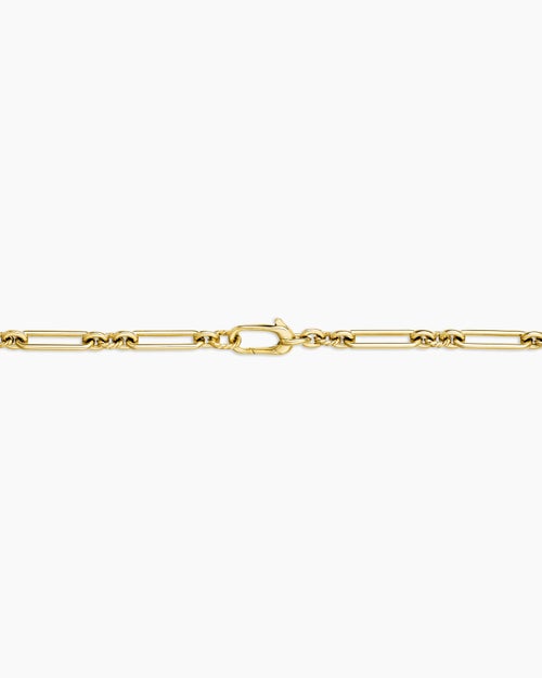 Womens Lexington Chain Necklace in 18K Yellow Gold, 4.5mm