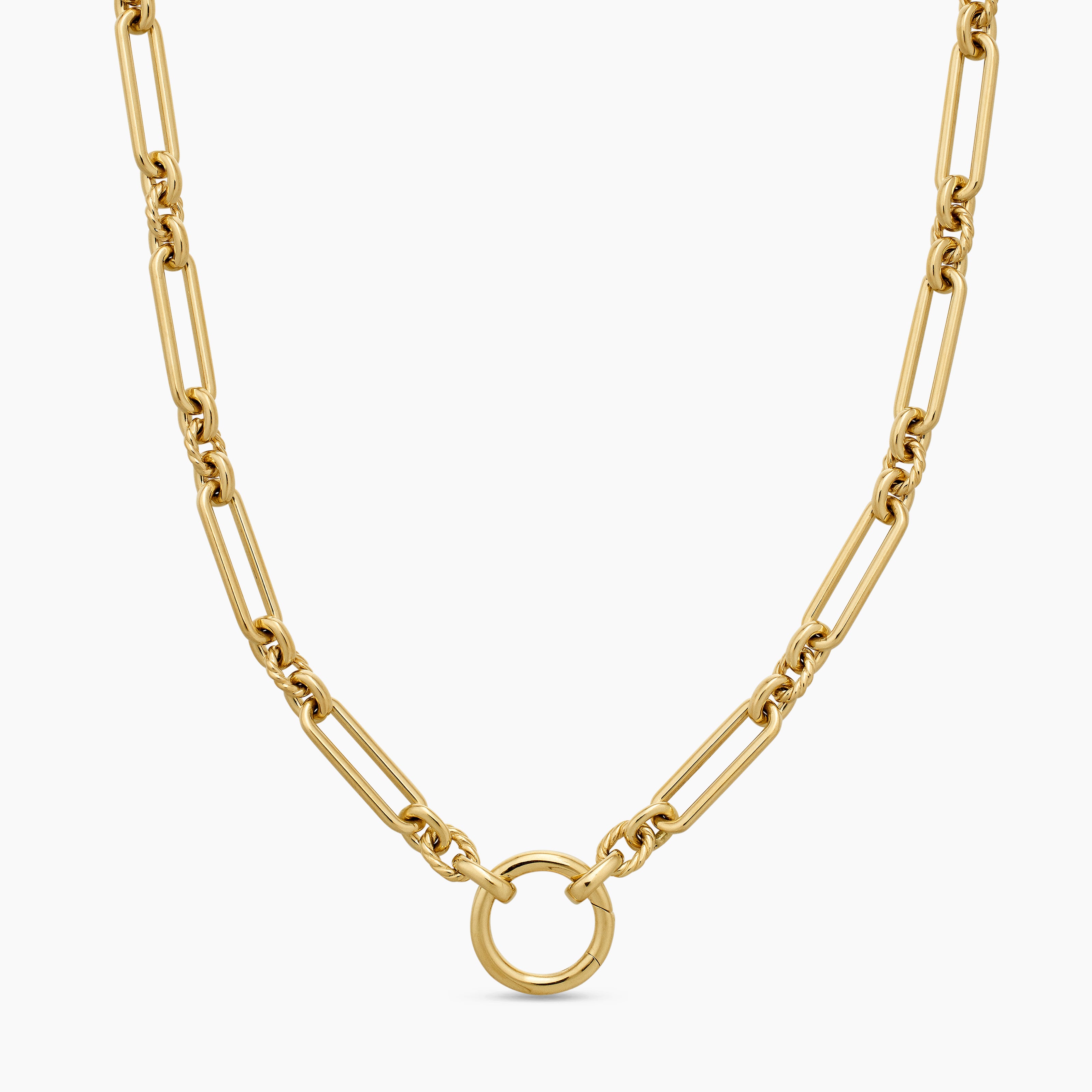 Goldマンページ David Yurman Lexington Chain Necklace | Gold & Diamonds
