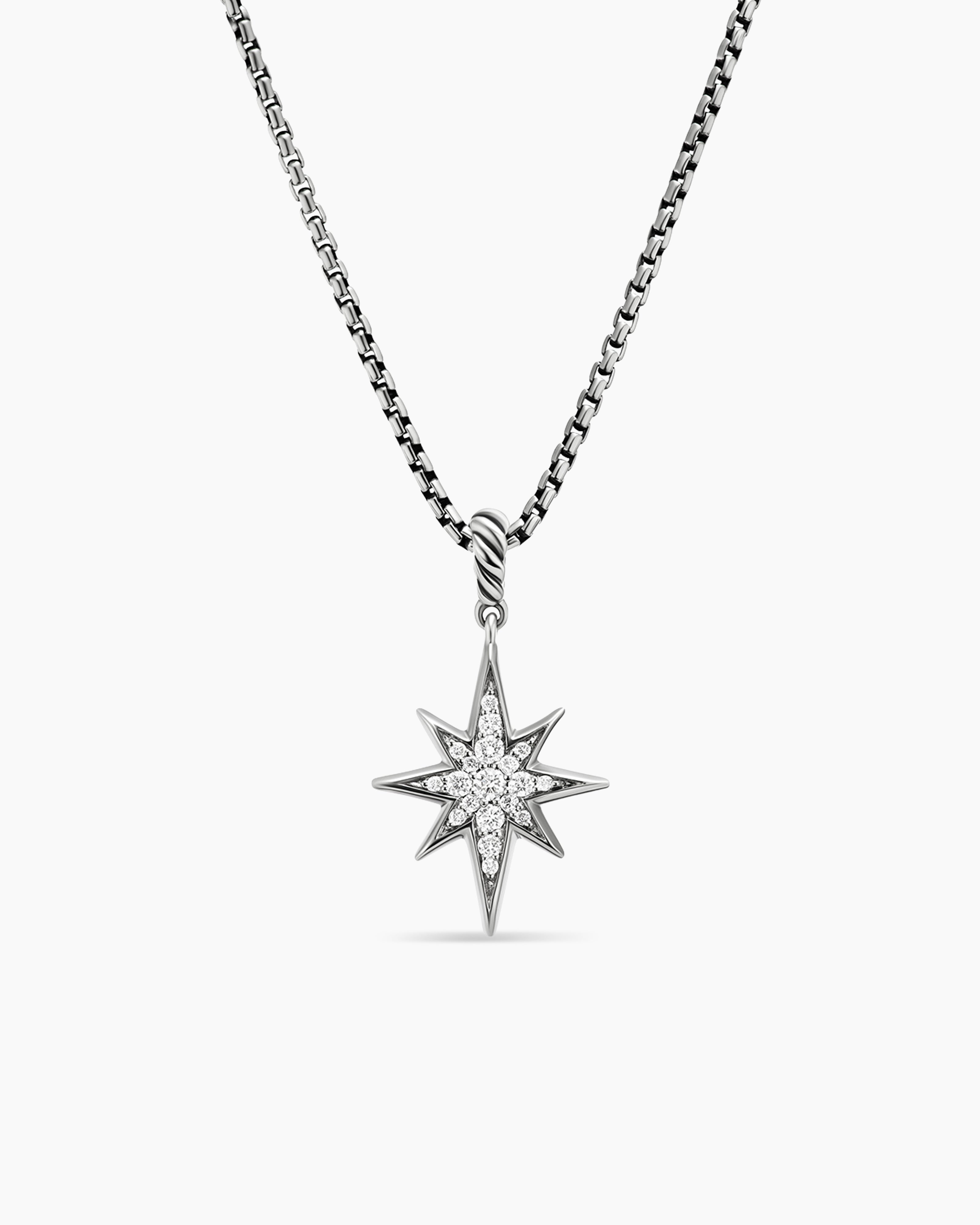Buy 925 Sterling Silver Pole Star Necklace, North Star Necklace, Polaris  Necklace, Mothers Day Gift, Valentines Day Gift, Christmas Gift, Online in  India - Etsy