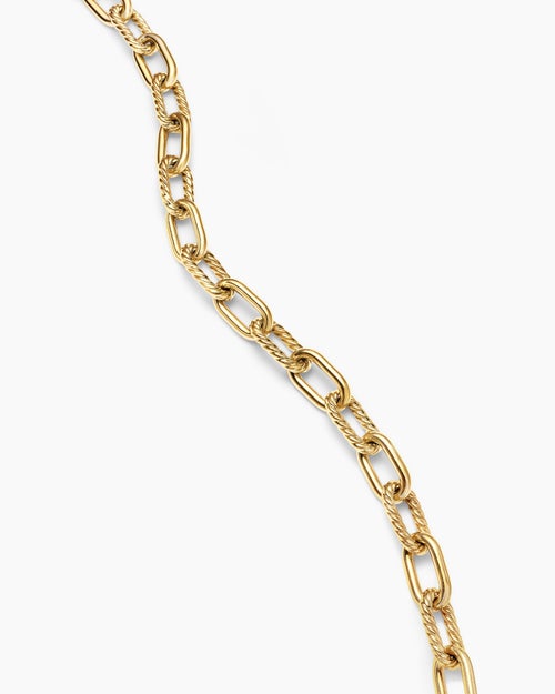 Womens DY Madison® Toggle Chain Necklace in 18K Yellow Gold, 11mm
