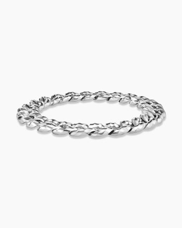 Cable Edge® Curb Chain Necklace in Sterling Silver, 23mm