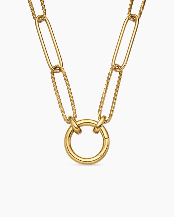 DY Madison® Elongated Chain Necklace in 18K Yellow Gold, 5mm