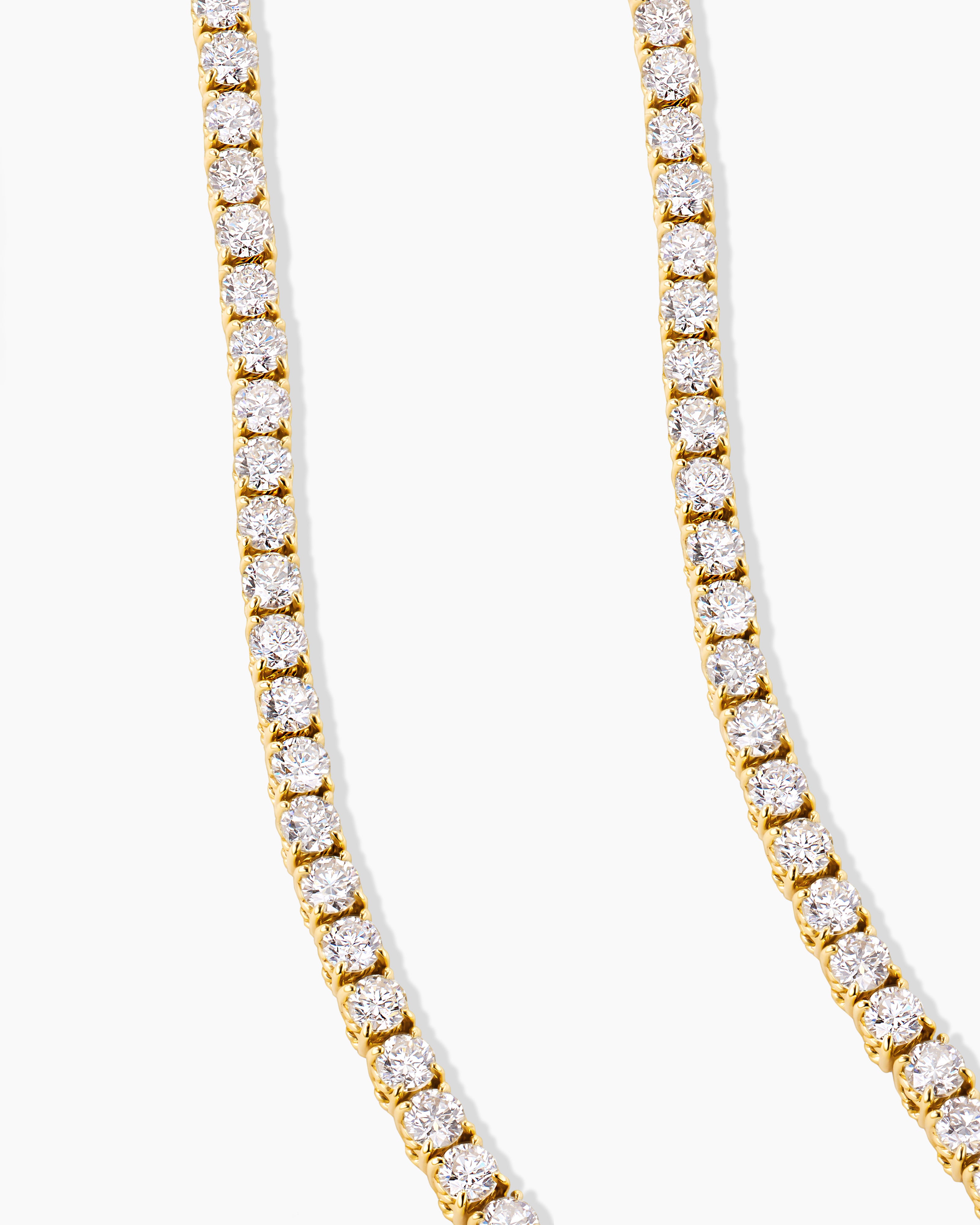 4MM 18Ct Round AAA+ Black Diamond Tennis Necklace Chain 14K Black Gold –  JewelryOCity