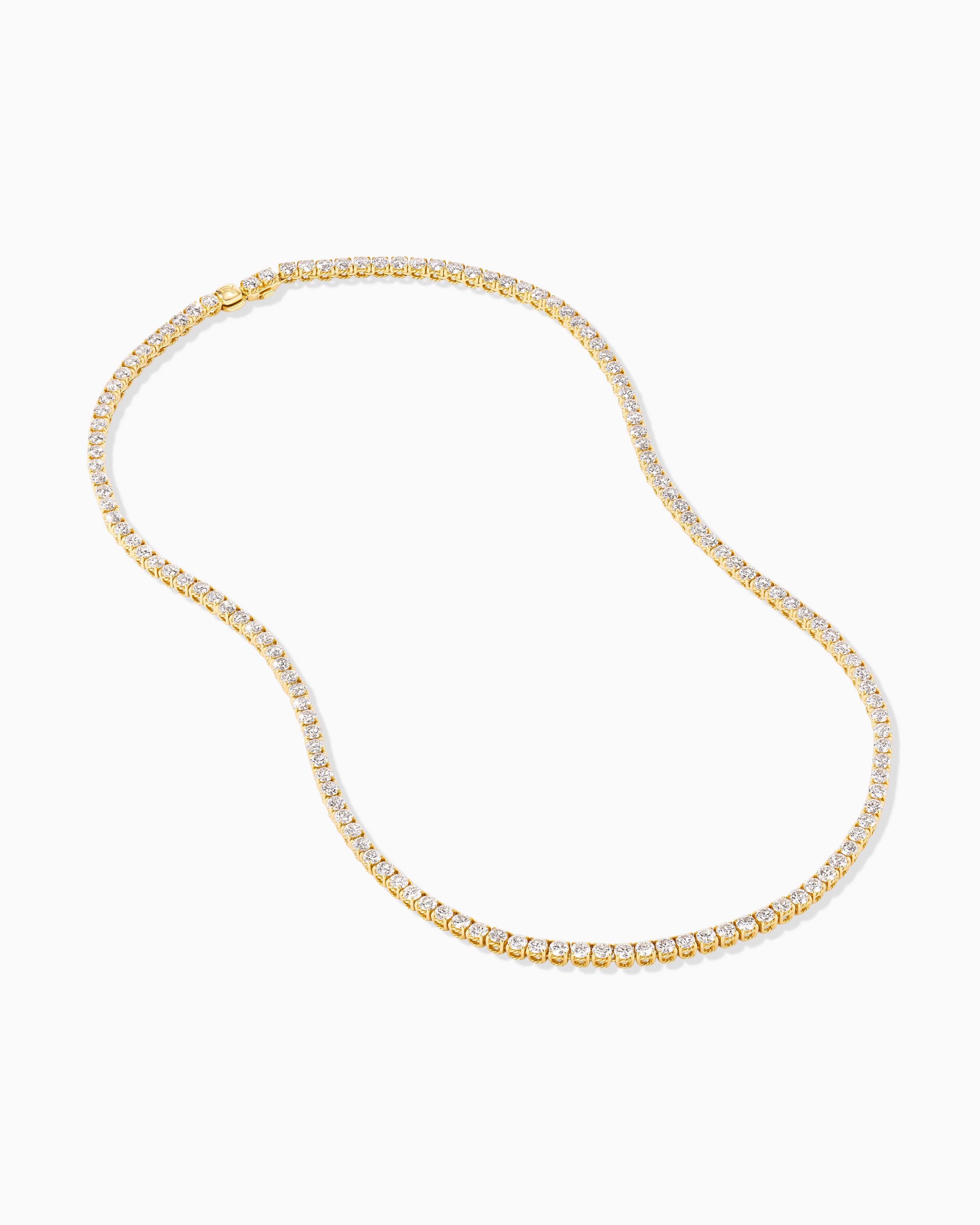 Gold Plated Tennis Chain Unisex necklace/bracelet 2.5mm/3mm/4mm/5mm | eBay