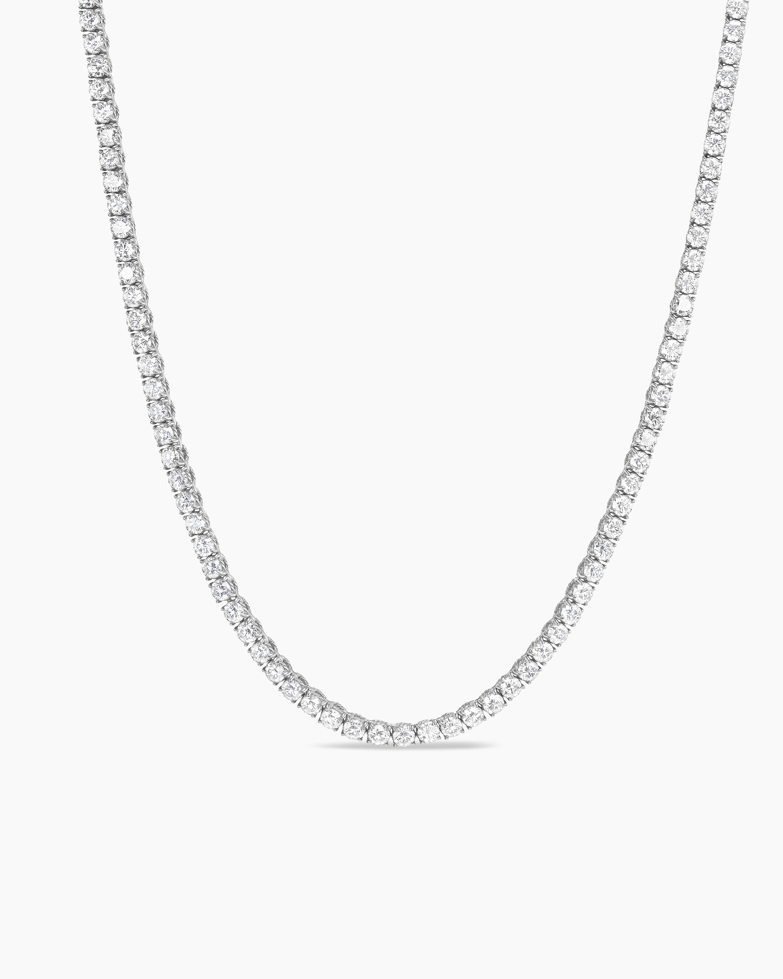 Diamond Tennis Necklace - The Clear Cut Collection