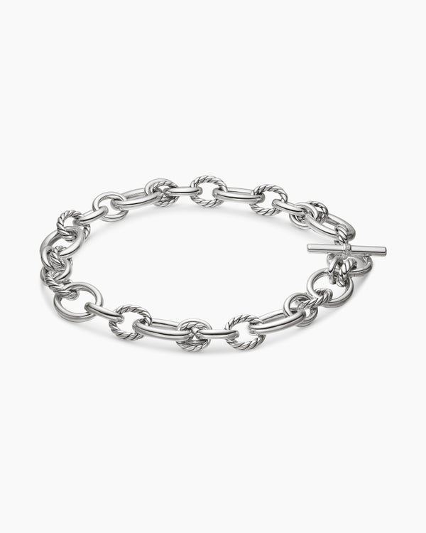 Collier chaîne DY Mercer® en argent sterling avec diamants, 20 mm