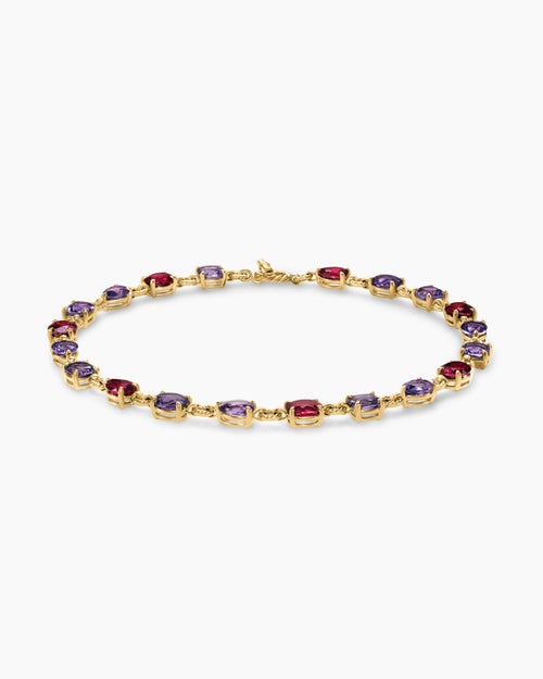 Womens Marbella Toggle Necklace in 18K Yellow Gold