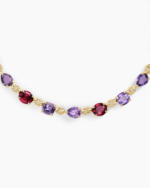 Womens Marbella Toggle Necklace in 18K Yellow Gold