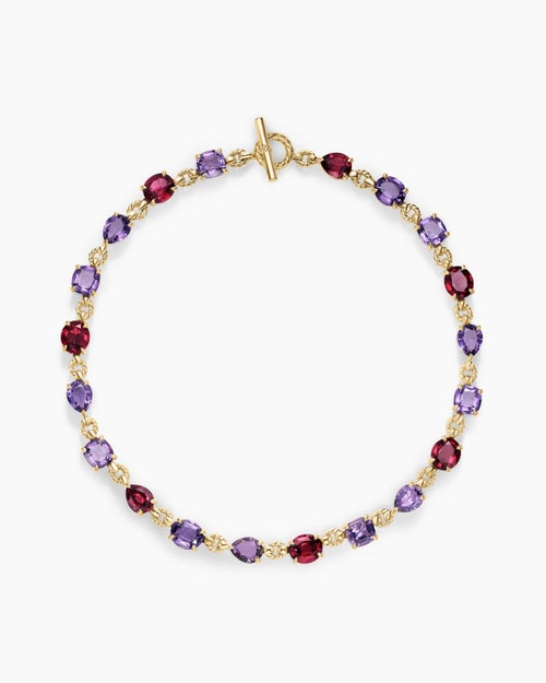 Womens Marbella Toggle Necklace in 18K Yellow Gold