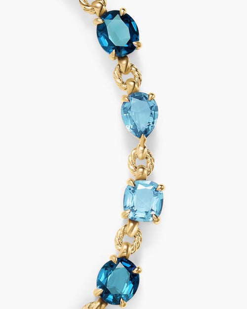 Womens Marbella Toggle Necklace in 18K Yellow Gold