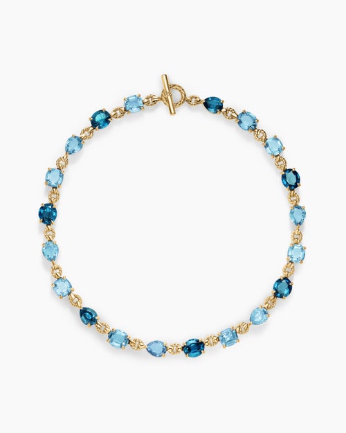 Womens Marbella Toggle Necklace in 18K Yellow Gold