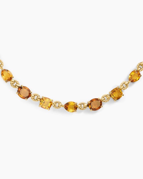 Womens Marbella Toggle Necklace in 18K Yellow Gold