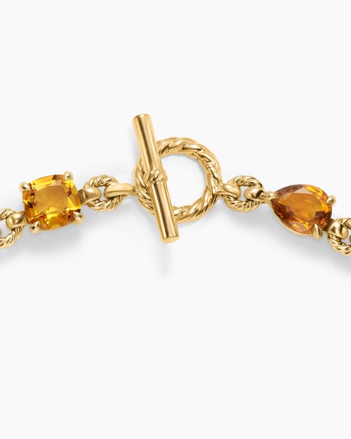 Womens Marbella Toggle Necklace in 18K Yellow Gold