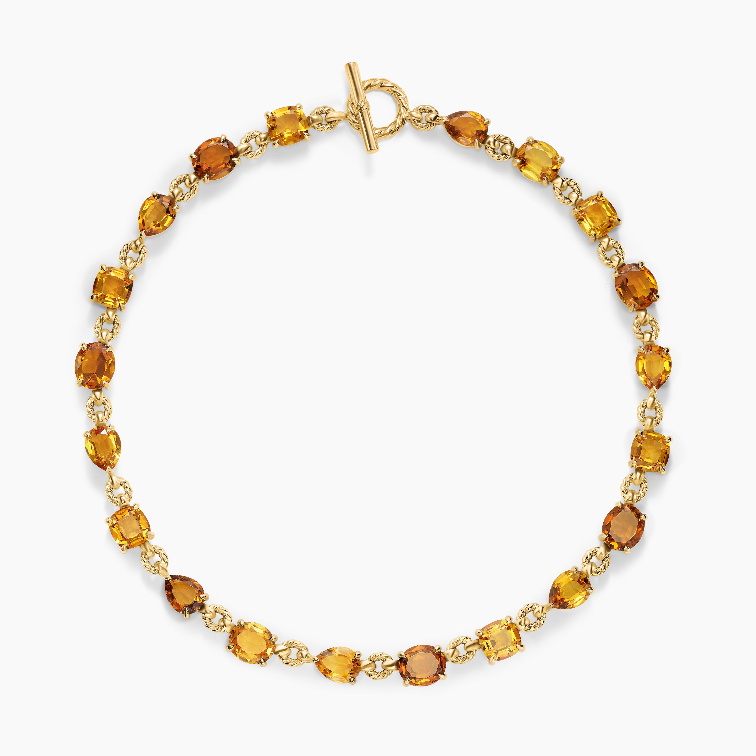 Womens Marbella Toggle Necklace in 18K Yellow Gold