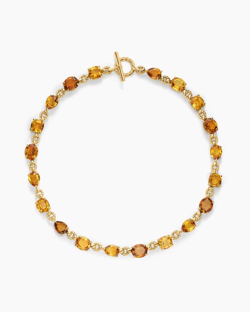 Womens Marbella Toggle Necklace in 18K Yellow Gold
