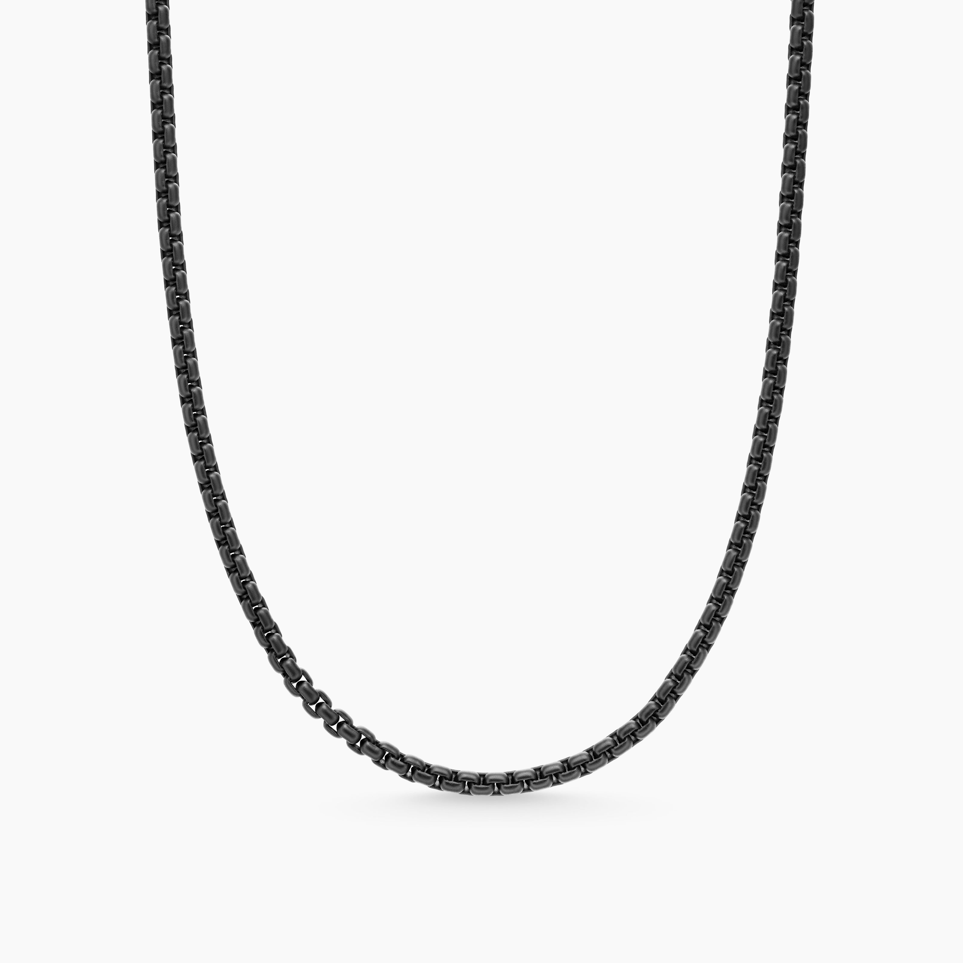 Womens DY Bel Aire Color Box Chain Necklace with 14K Yellow Gold, 2.7mm
