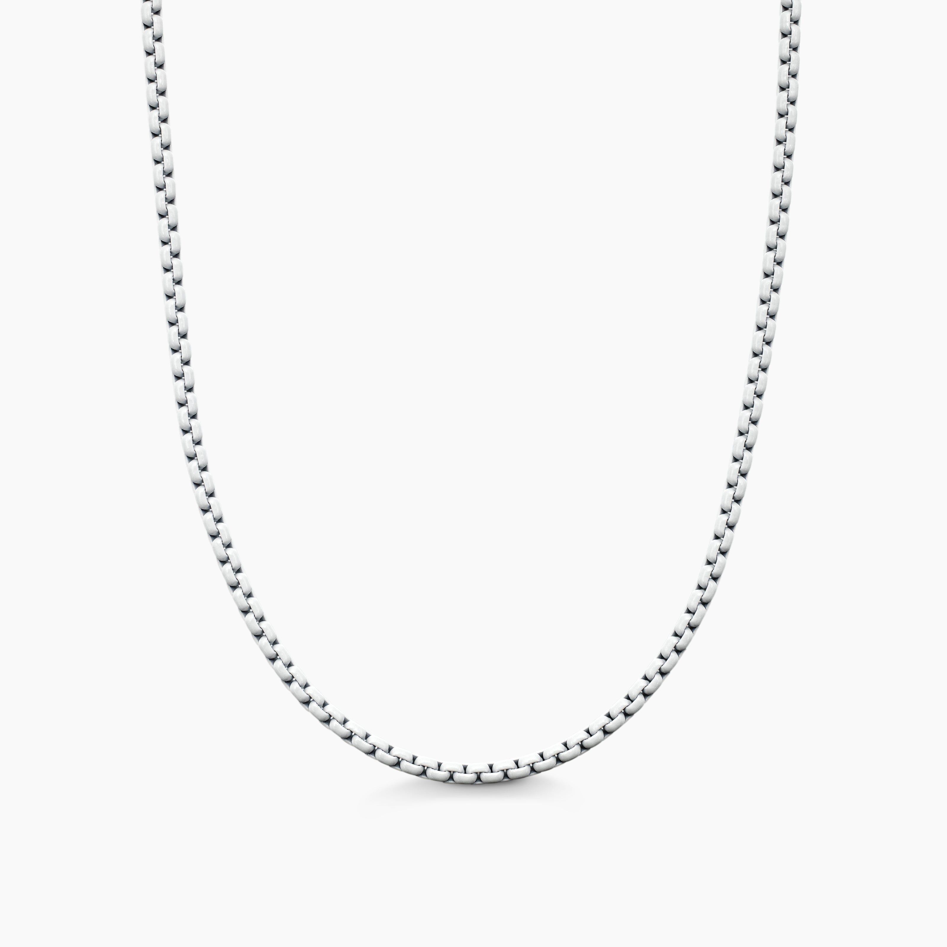 Womens DY Bel Aire Color Box Chain Necklace with 14K Yellow Gold, 2.7mm