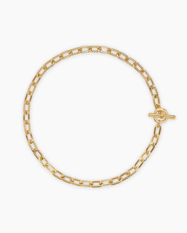 DY Madison® Toggle Chain Necklace in 18K Yellow Gold, 8.5mm