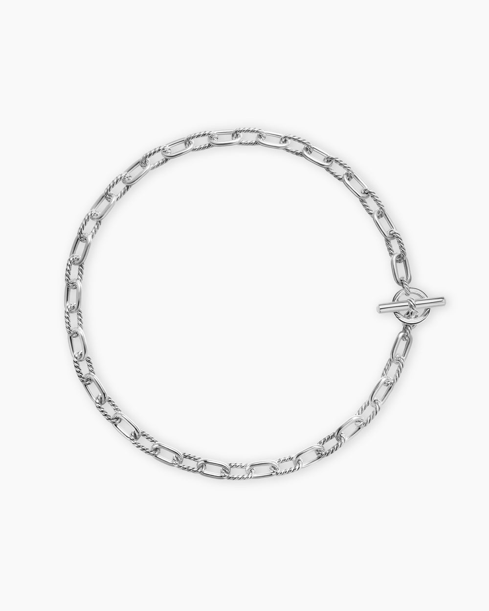 Womens DY Madison® Toggle Chain Necklace in Sterling Silver, 8.5mm