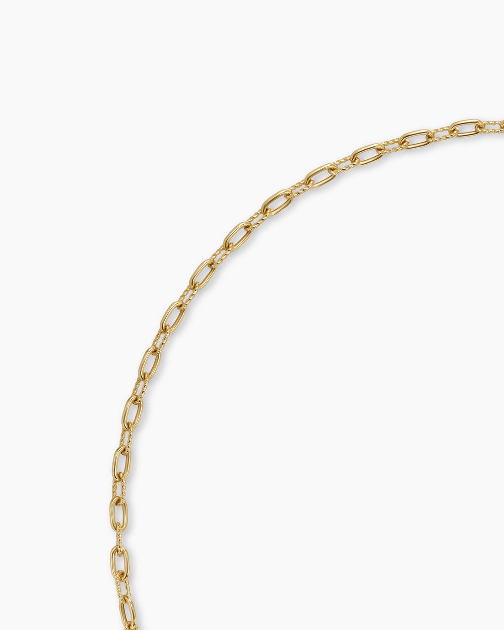 Womens DY Madison Pavé Toggle Chain Necklace in 18ct Yellow Gold, 3mm