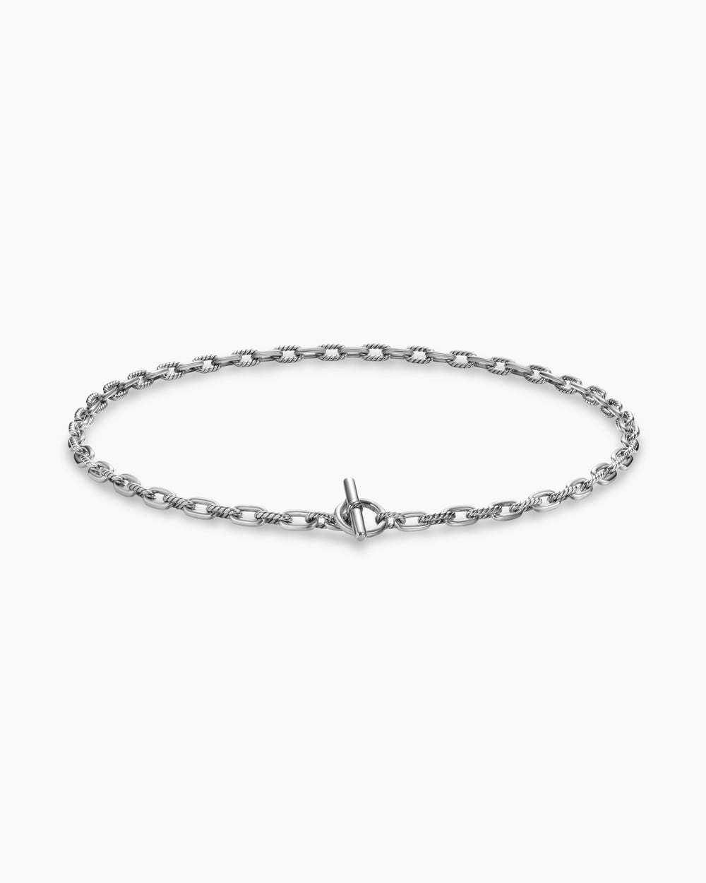Collier chaîne à bascule DY Madison en argent sterling, 5,5 mm femmes