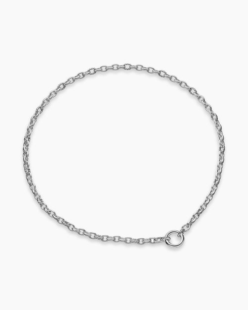 Womens DY Mercer Petite Chain Necklace in Sterling Silver, 4.5mm