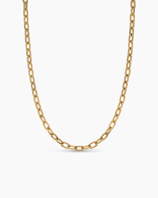DY Madison® Chain Necklace in 18K Yellow Gold, 6mm