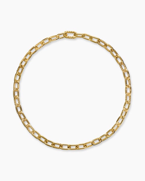 Womens DY Madison Chain Necklace in 18K Yellow Gold, 8.5mm