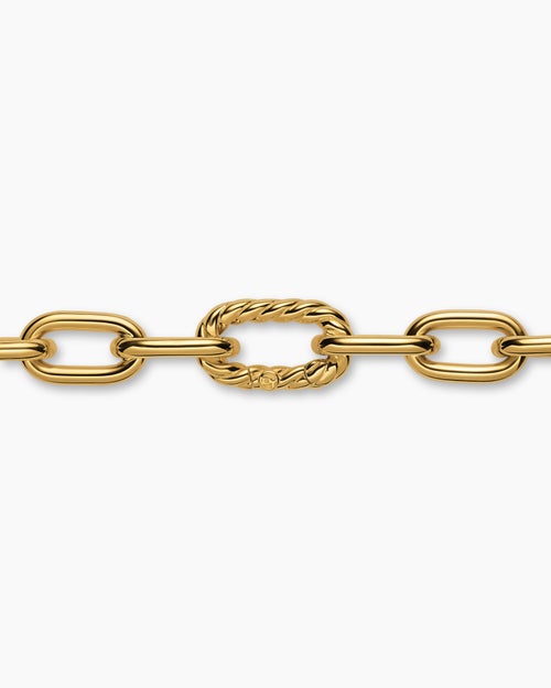 Womens DY Madison Chain Necklace in 18K Yellow Gold, 8.5mm