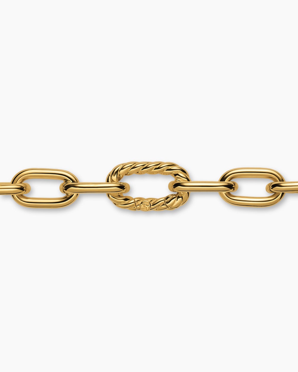 Collier chaîne DY Madison en or jaune 18 carats, 8,5 mm femmes