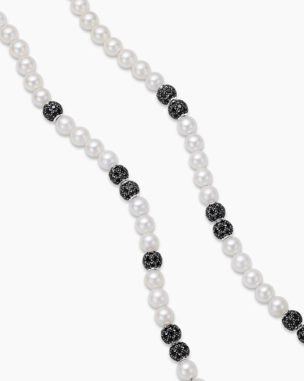 Spiritual Beads Necklace with Pavé, 6mm
