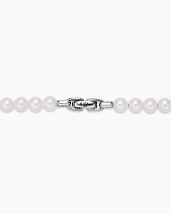 Spiritual Beads Necklace with Pavé, 6mm