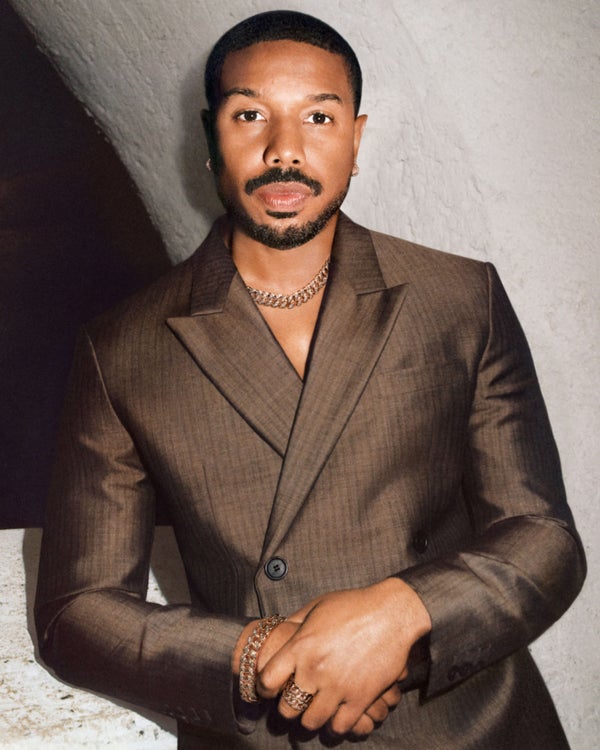 Curb Chain Necklace in 18K Rose Gold with Cognac Diamonds, 11.5mm