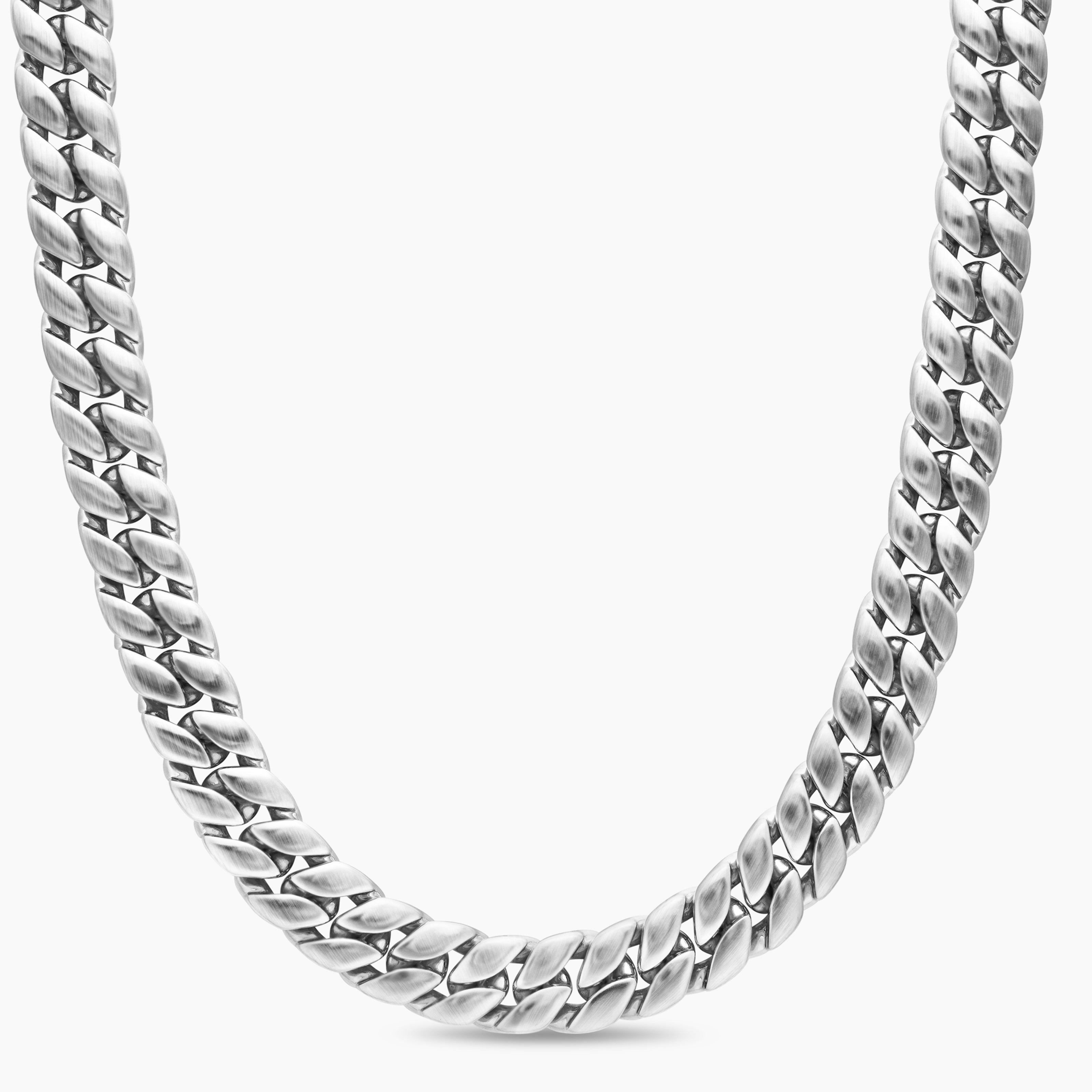 Mens Curb Chain Necklace in 18K Rose Gold, 11.5mm | David Yurman Mens Curb Chain Necklace in 18K Rose Gold, 11.5mm | David Yurman