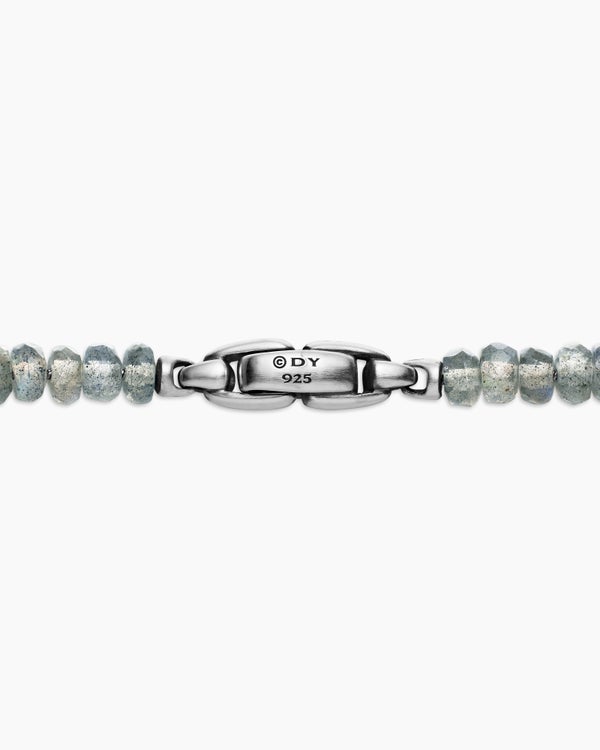 Spiritual Beads Necklace in Sterling Silver, 5mm