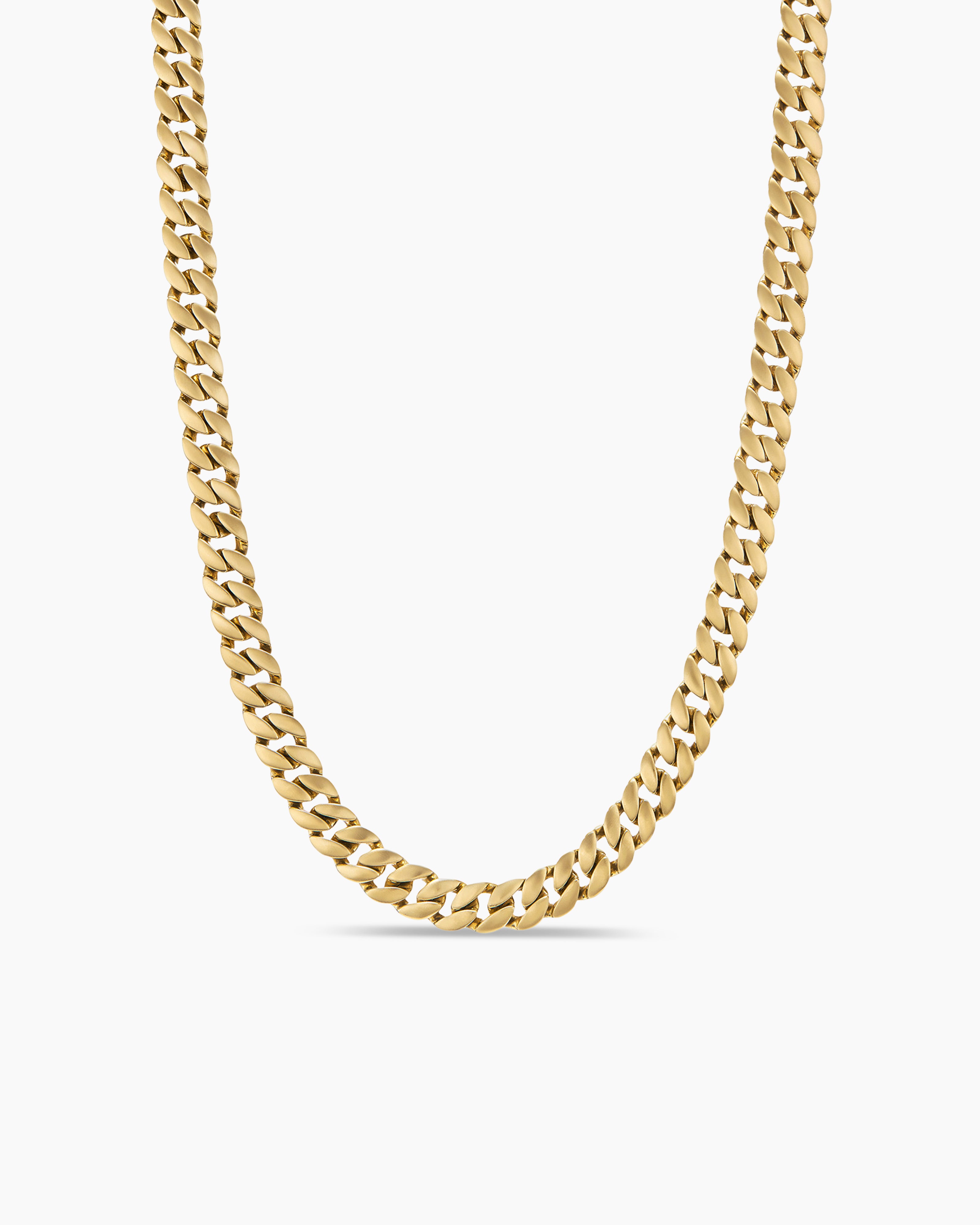 Curb Chain Necklace Gold Necklace Gold Chain Link Necklace 