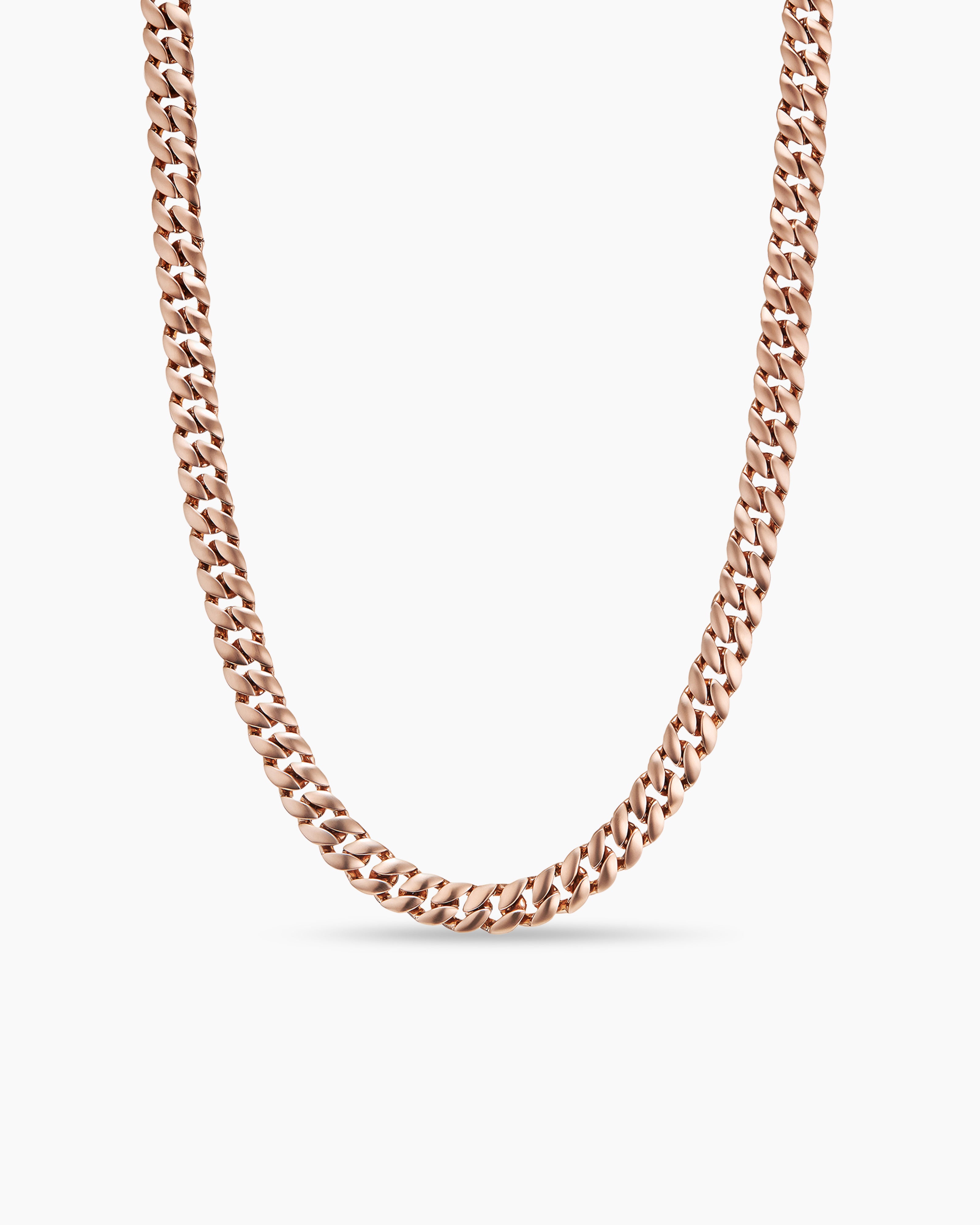 14k Rose Gold Filled Chain - 20 Inch 14/20 GF Necklace - 1.2 mm Flat D – MJV
