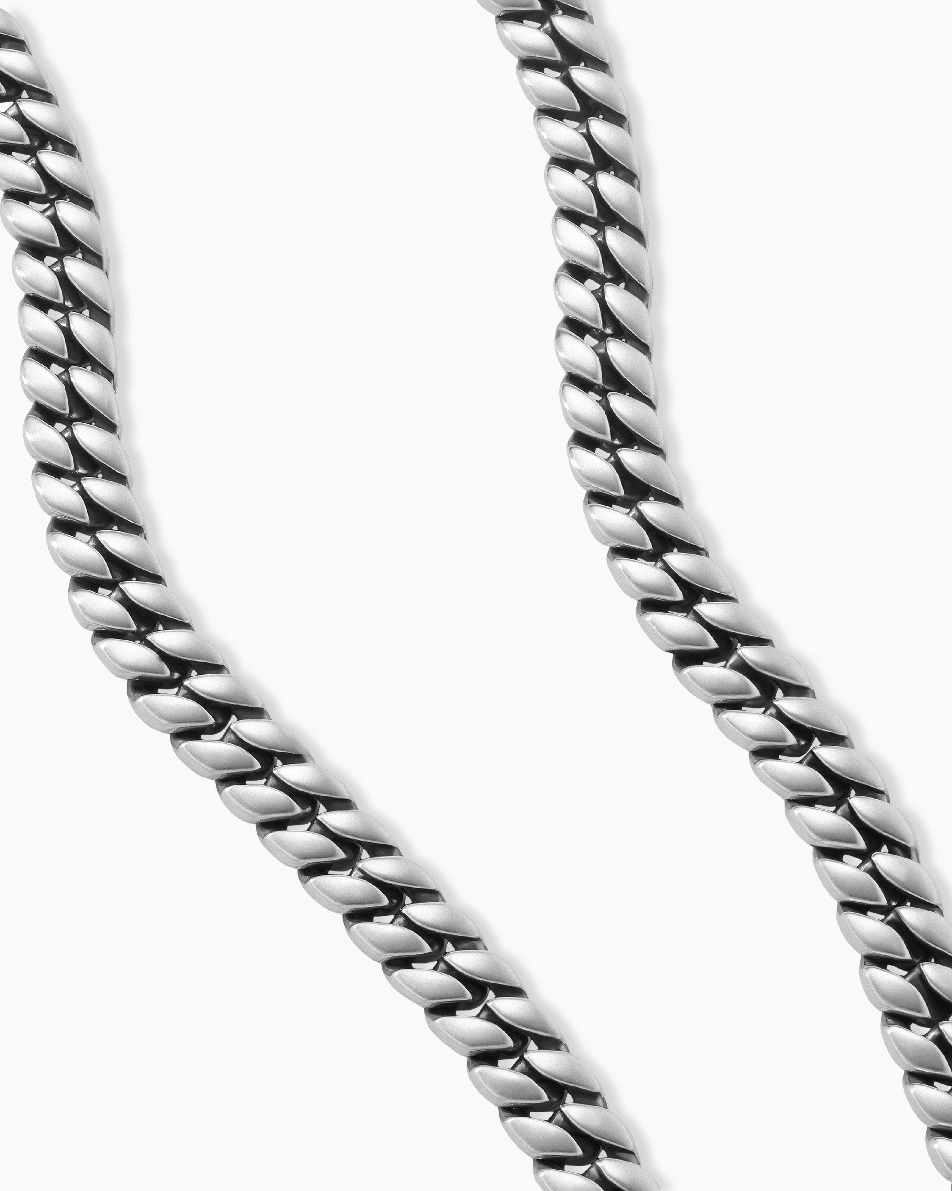 Sterling Silver Curb Chain 3.1mm, Length 22, Platinum Plated – Parkville  Jewelers