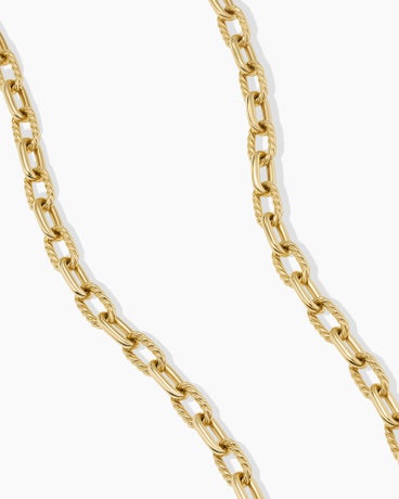 DY Madison Chain Necklace in 18K Yellow Gold, 6mm