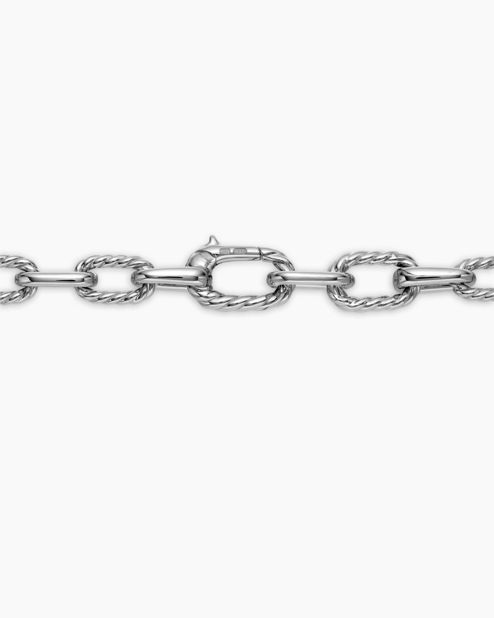 Collier chaîne DY Madison en argent sterling, 6 mm hommes