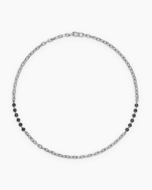 Mens DY Madison Chain Necklace in Sterling Silver, 6mm