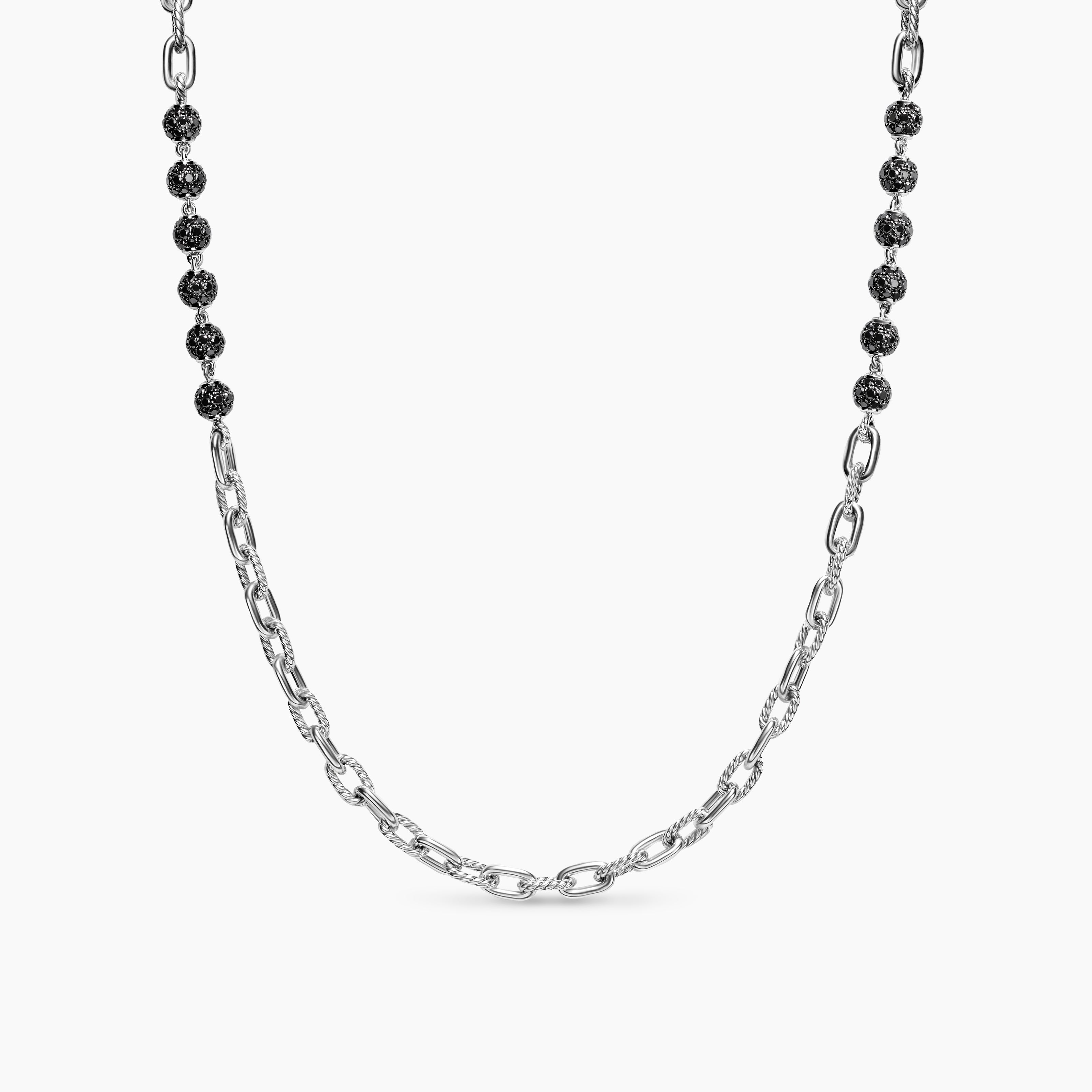 Mens DY Madison Chain Necklace in Sterling Silver, 6mm
