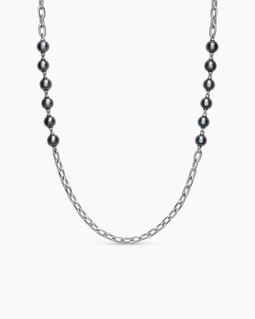 Mens DY Madison Chain Necklace in Sterling Silver, 6mm