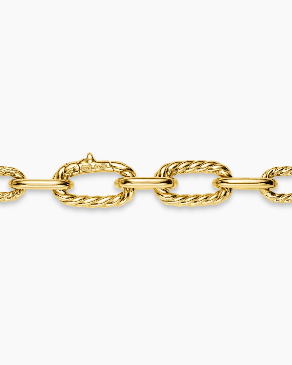 Mens DY Madison Chain Necklace in 18K Yellow Gold, 8.5mm