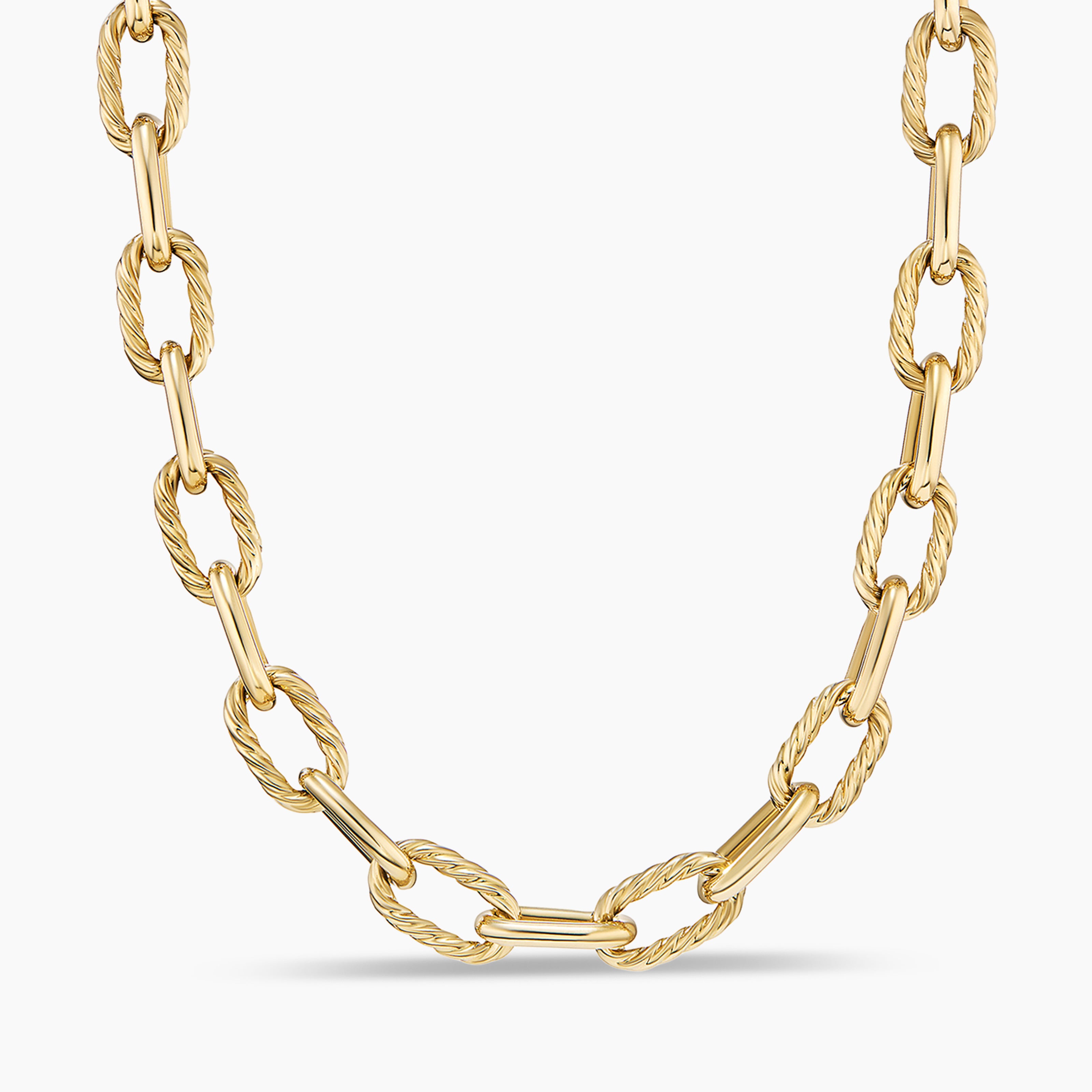 DY Madison® Chain Necklace in 18K Yellow Gold, 8.5mm