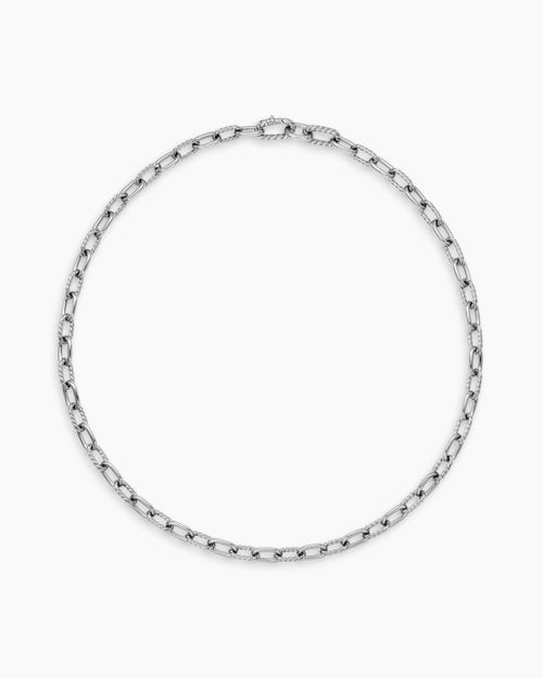 Mens DY Madison Chain Necklace in Sterling Silver, 8.5mm