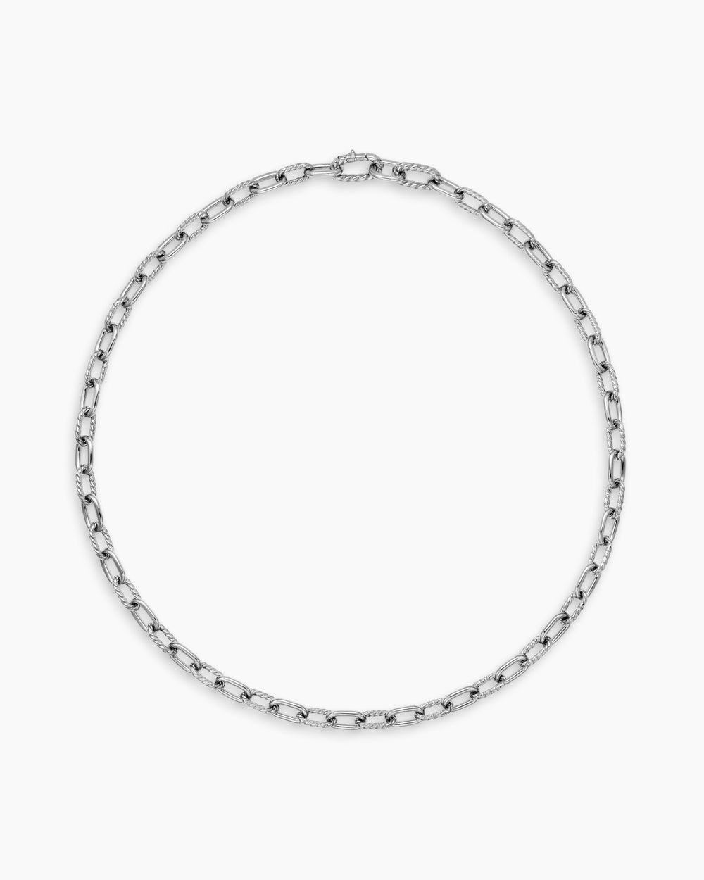 Collier chaîne DY Madison en argent sterling, 8,5 mm hommes