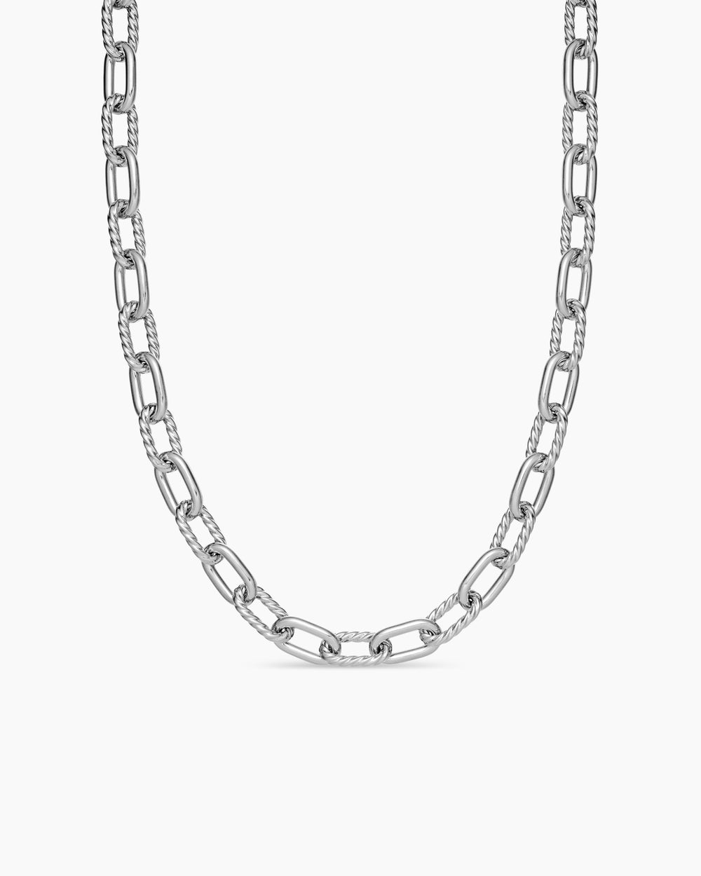 Collier chaîne DY Madison en argent sterling, 8,5 mm hommes